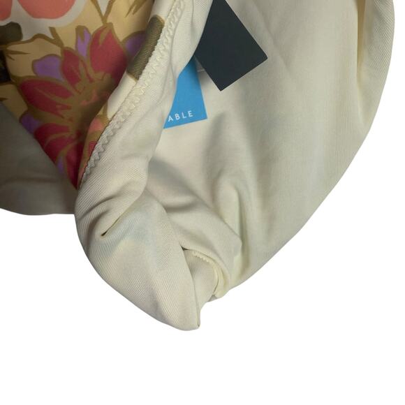 O’Neill Dalia Floral Cut Out Hipster Bikini Swimsuit Bottoms Size XL - Picture 6 of 8